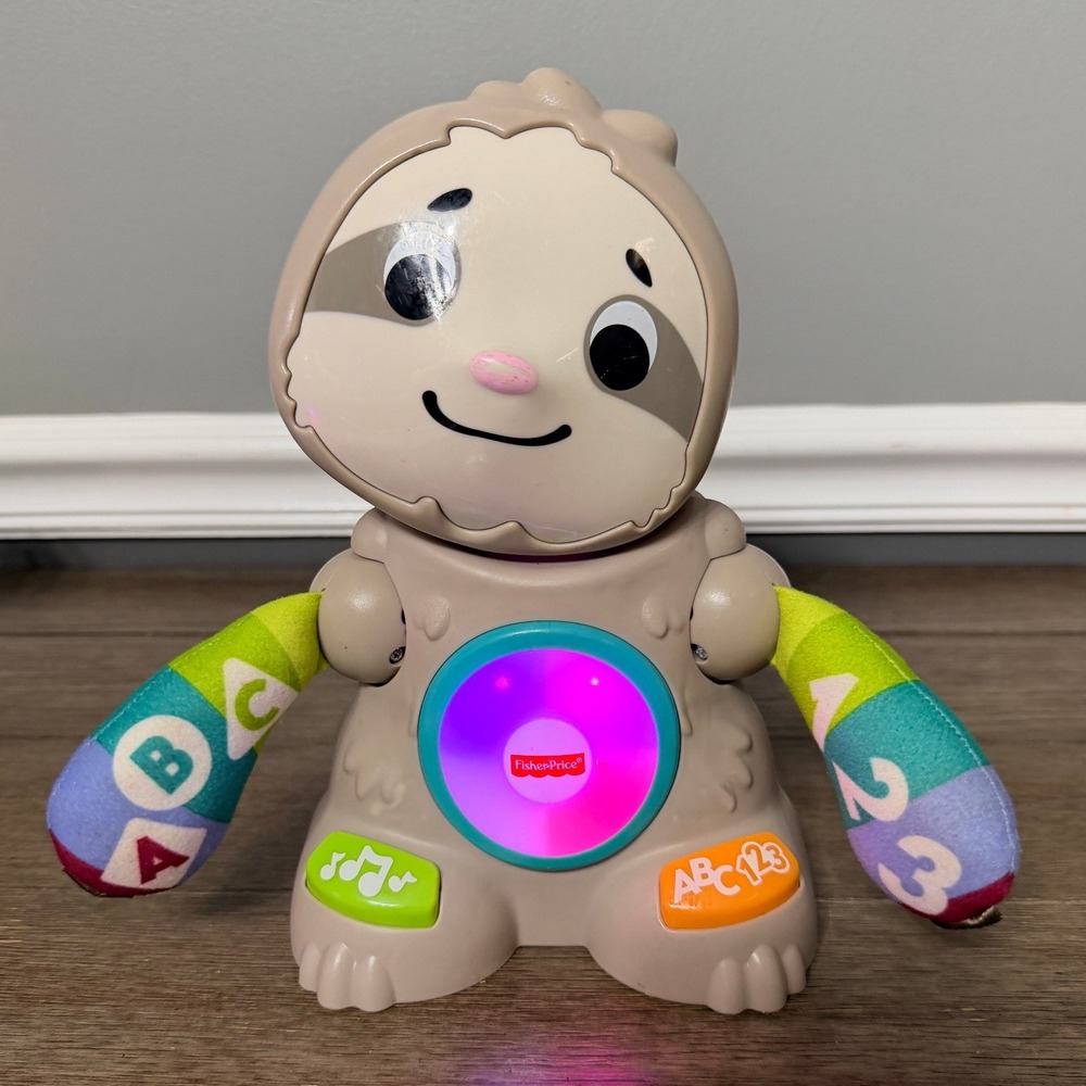 Fisher-Price Linkimals Smooth Moves Sloth Interactive‎ Musical Toy